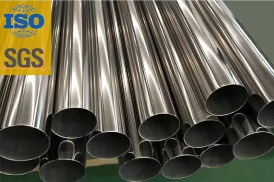 317 304 Stainless Steel Welded Pipe Astm A312 51mm 52mm 55mm 76mm 80mm Diameter