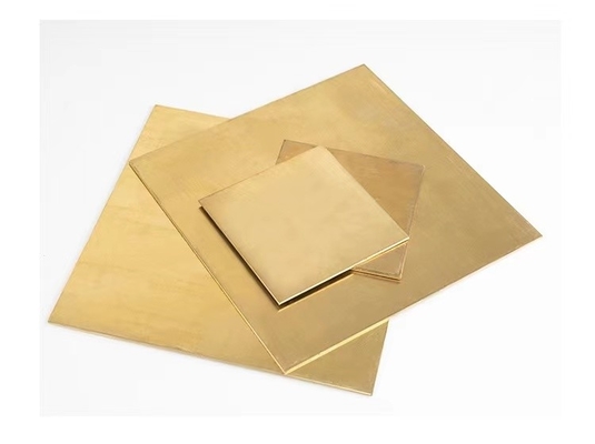 Copper Brass Sheet Plate Metal 4x8 1.5mm Polished Alloy High Purity
