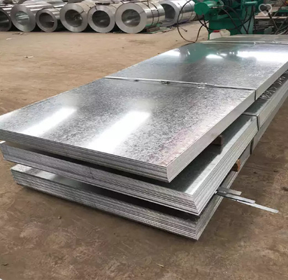 Cold Rolled Galvanized Steel Sheets Flat Ppgi Hdg Gi Secc Alu-Zinc Dx51 G90 8x4