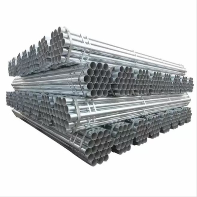 6 Inch 2 Inch Schedule 40 Galvanized Steel Pipe Bs 1387 Mild Steel SGS ISO